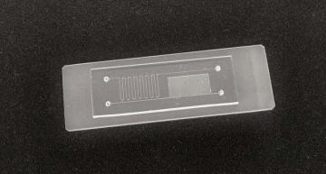 LCD tech for mass production of microfluidic chips