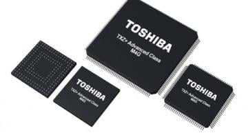 Toshiba expands ARM microcontrollers for data processing  