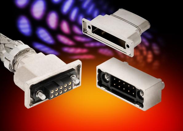 Aerco stocks high-reliability connectors with 360° electrical screening