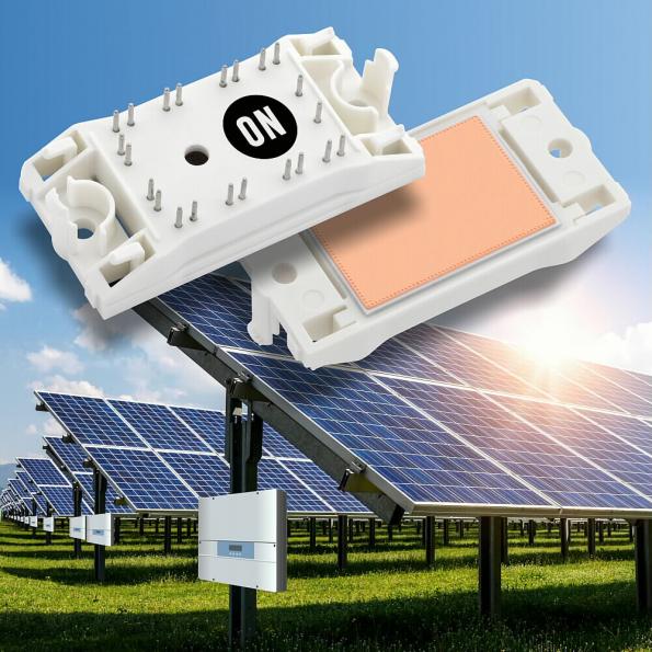 The NXH40B120MNQ family of full SiC power modules from On Semiconductor is being used in a three phase photovoltaic inverter from Delta with an efficiency of 98.8 percent